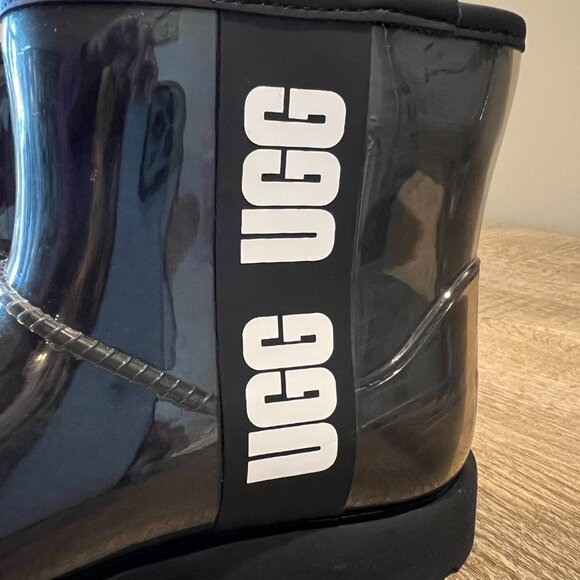 UGG Classic Clear Rain Boots Size 6 - Picture 5 of 5
